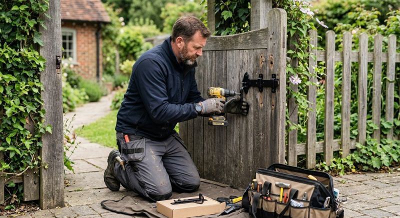 Metal Fence Repair Service